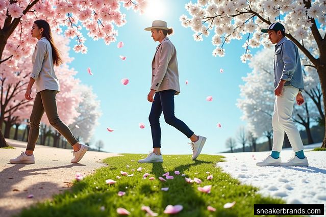 Sneaker Trends for Different Seasons: Spring Styles to Winter Releases